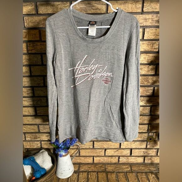 Harley‎ Davidson long sleeve sweater - Picture 1 of 8